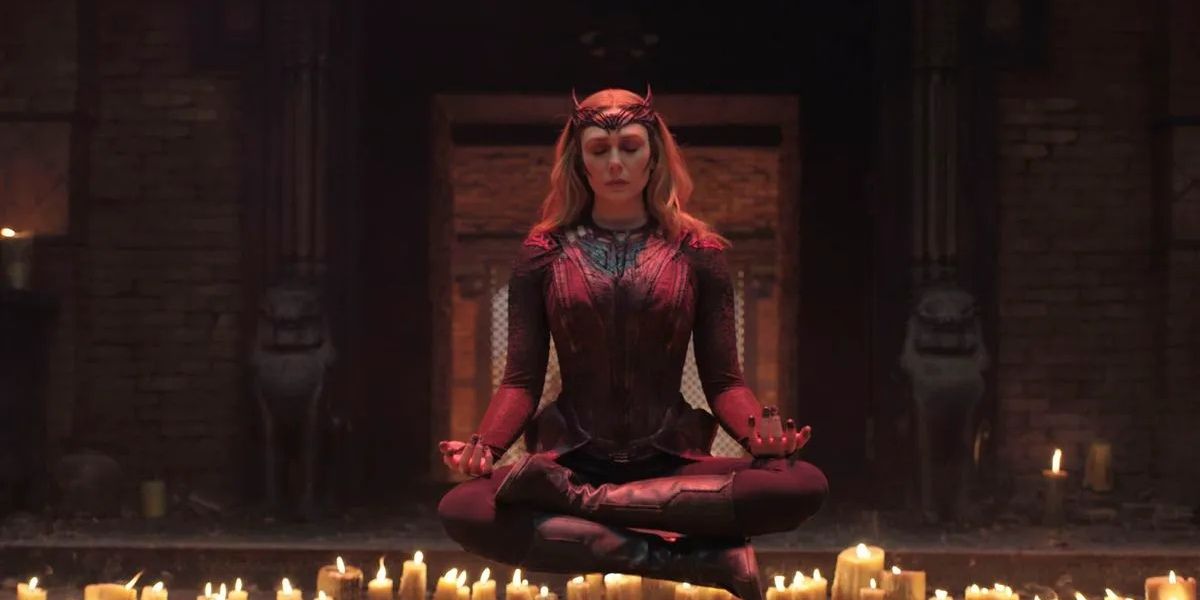 Wanda Maximoff casts the dreamwalking ritual in Doctor Strange in the Multiverse of Madness
