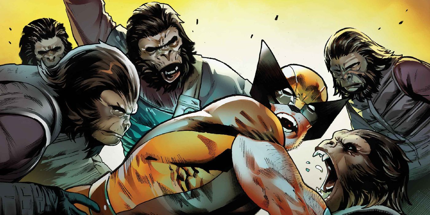 Wolverine, Deadpool and More Attack Planet Apes