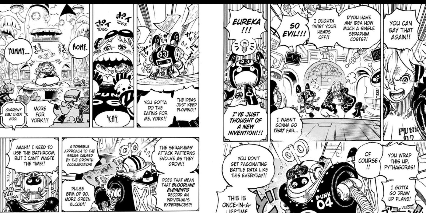 Spoilers del manga One Piece 1065 titulado Los seis Vegapunk, one piece  1065 full spoilers 