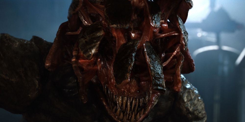 The monster from A Quiet Place.