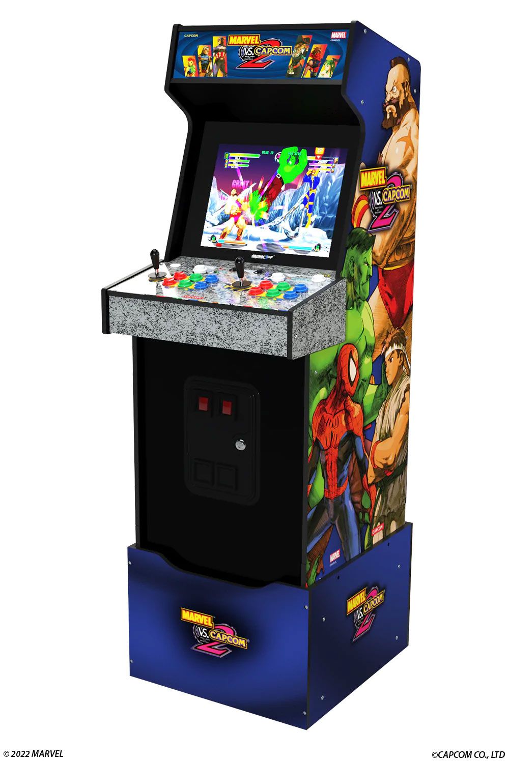 Aracde1Up's Marvel Vs. Capcom 2 Cabinet