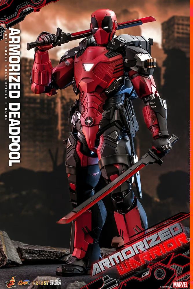 New Sideshow Statue Gives Deadpool Iron Man-Like Armor