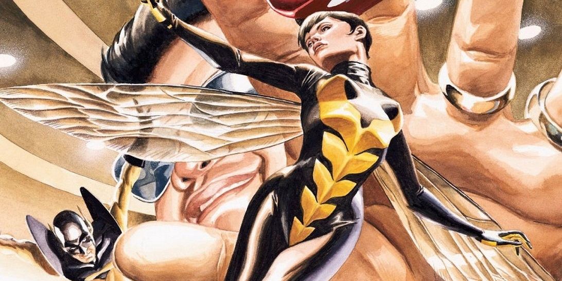 Marvel Comics Yellowjacket and the Wasp in Marvel Comics