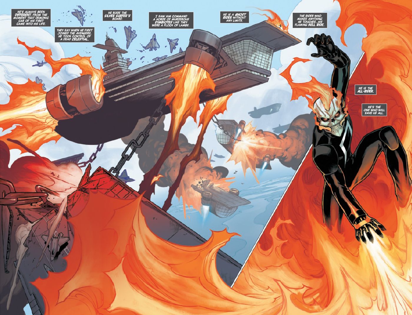 Ghost Rider Pushed His Power Beyond the Limit