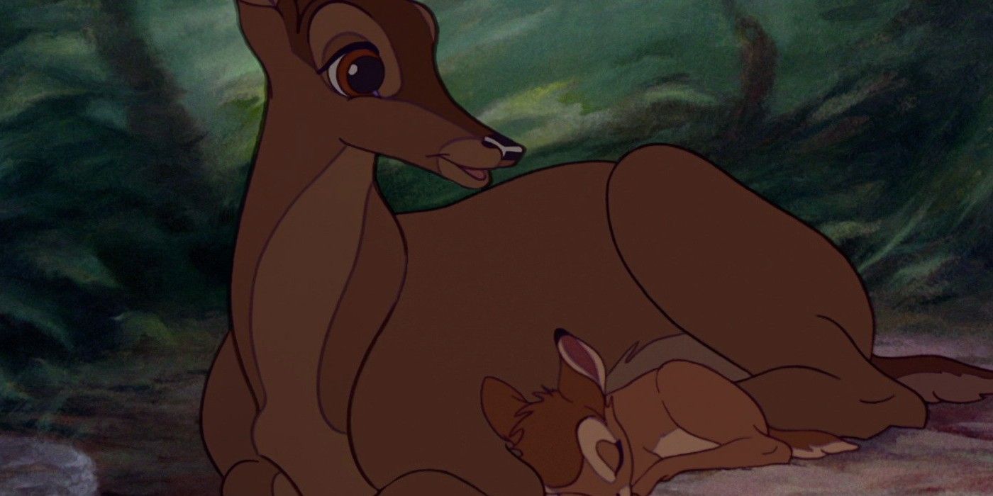 Bambi and his mom
