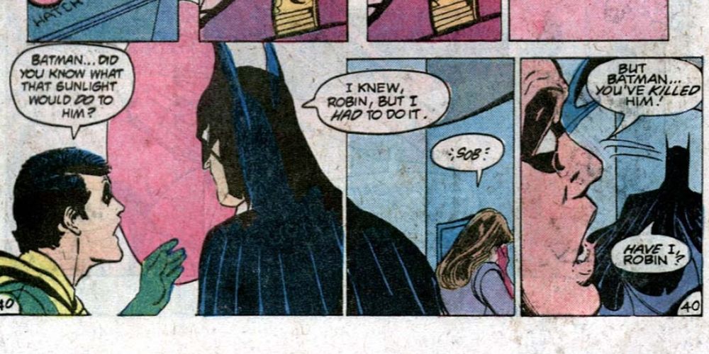 10 Most Out Of Character Batman Panels