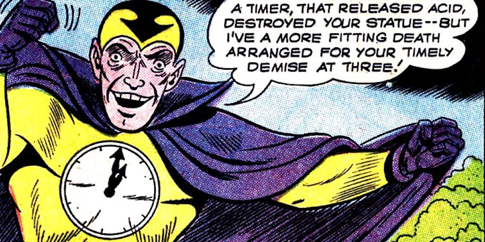 Batman's The Clock brags about his plans