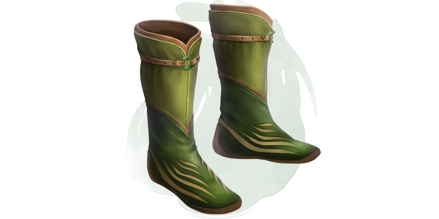 Boots of Speed magic item from the Dungeon Master's Guide DnD 5e.