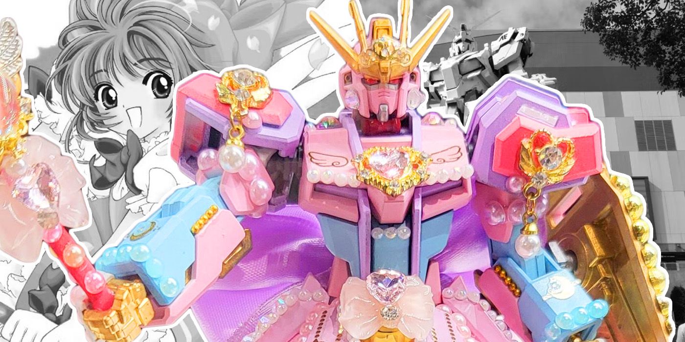 Cardcaptor Sakura Meets Gundam in Fan-Made Magical Girl Gunpla Build