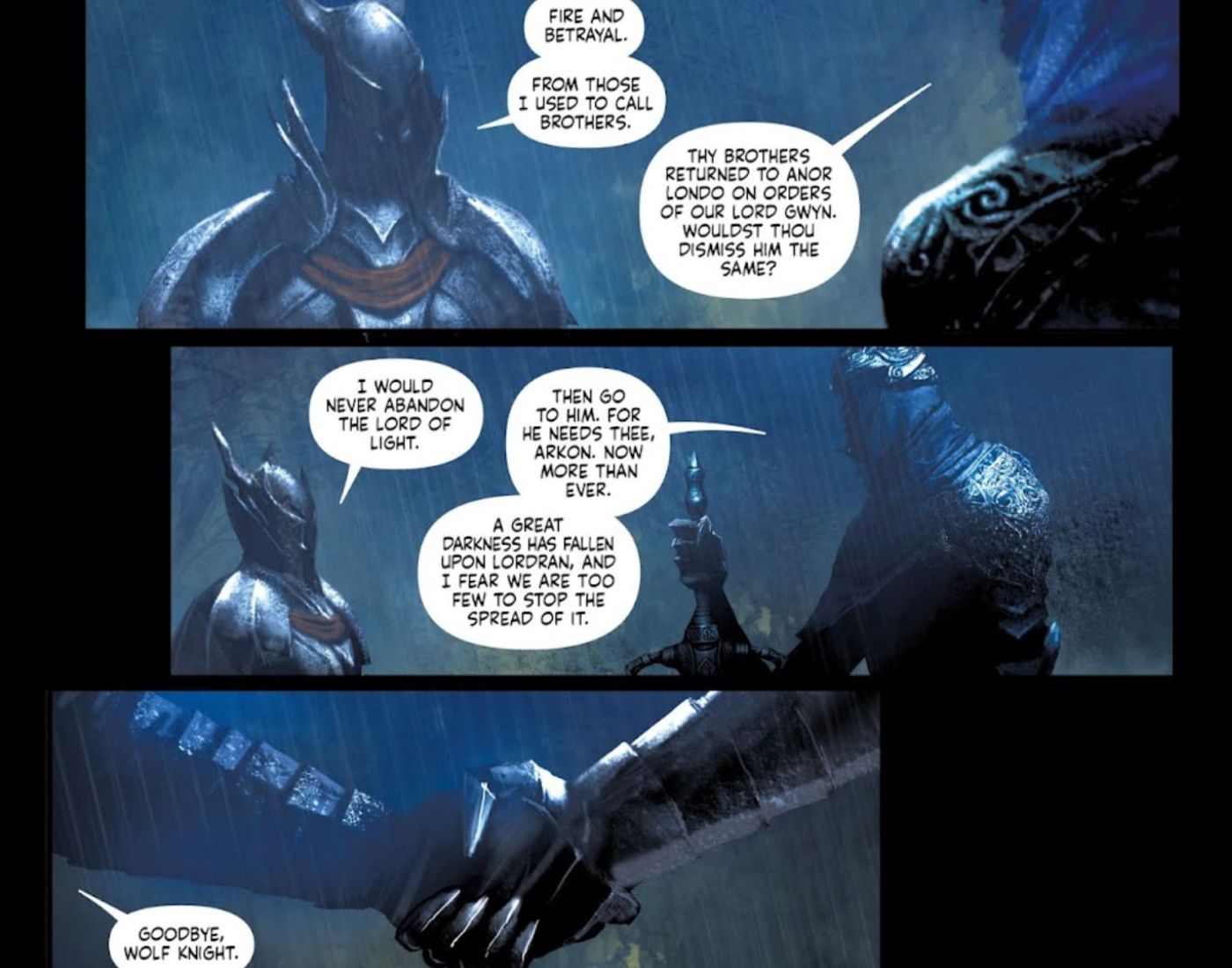 The Dark Souls Comic Expands the Video Game Lore