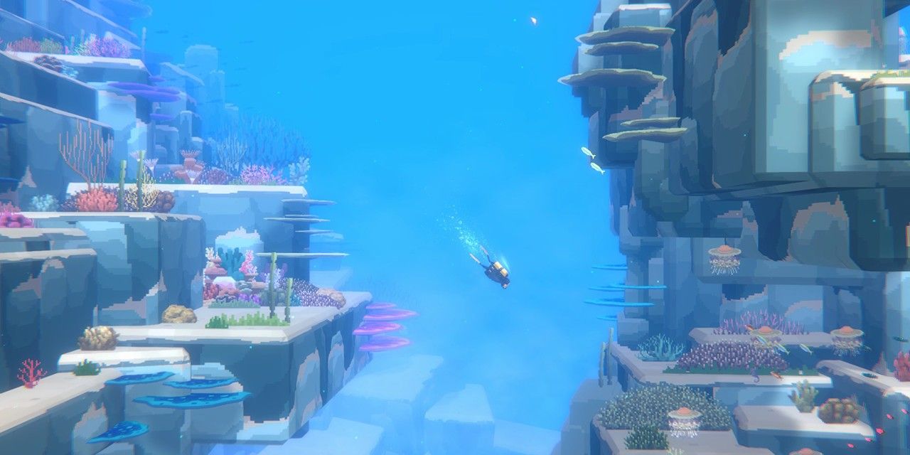 A still from DAVE THE DIVER on Steam