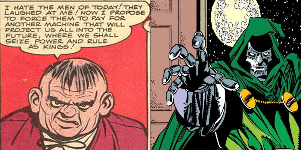 DC's Doctor Doome and the Fantastic Four Dr. Doom