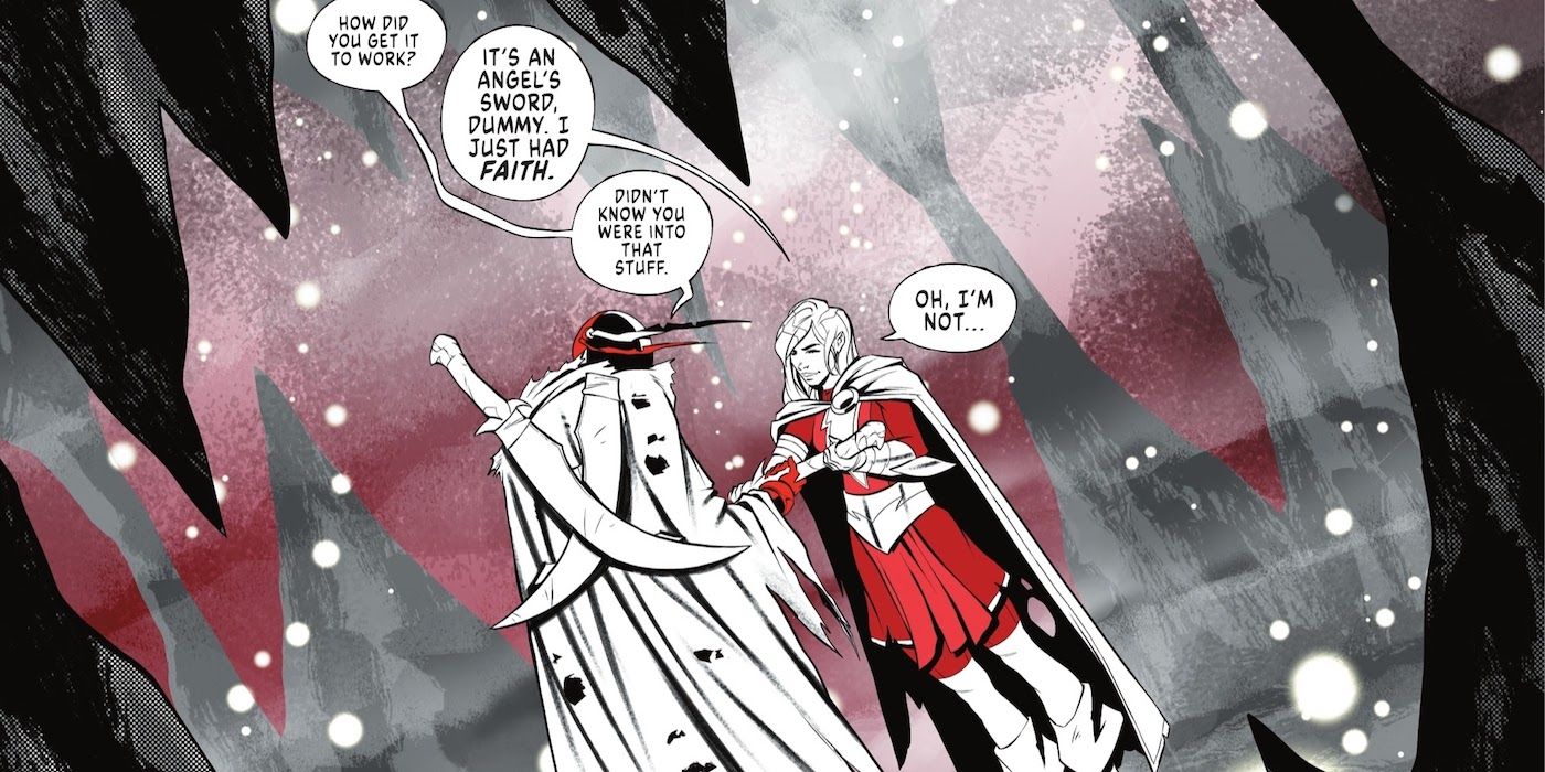 Mary Marvel helps Deathstroke in DC vs Vampires