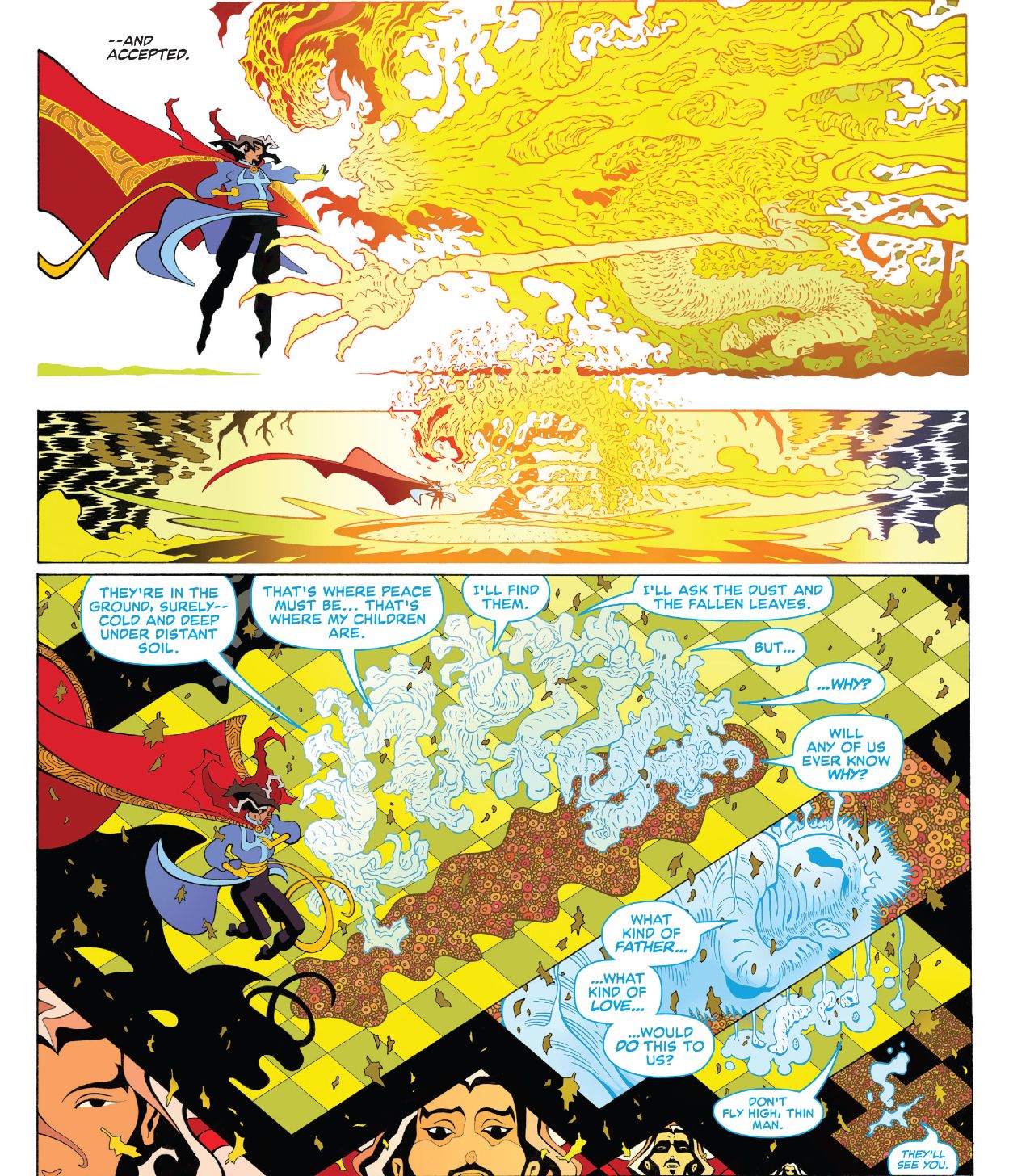 Doctor Strange Fall Sunrise #1 Doctor Strange fights a ghost