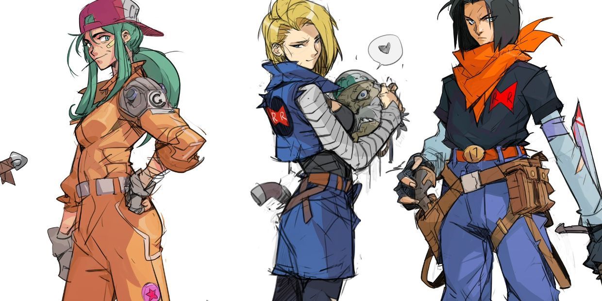 League of Legends Artist Gives DBZ Characters a Dramatic Makeover