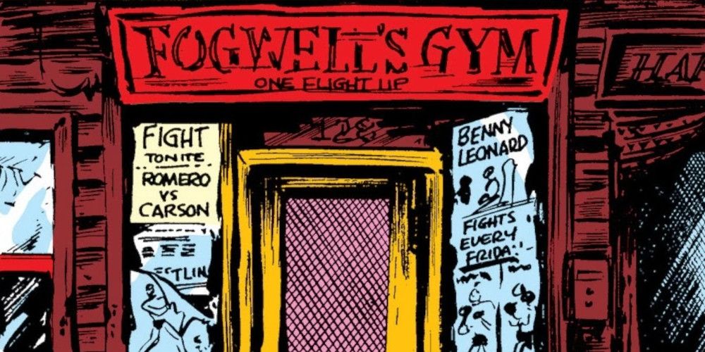 entrance of fogwell's gym