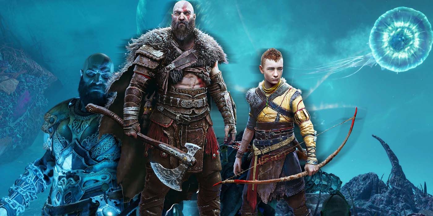 The new God of War features Kratos and his son