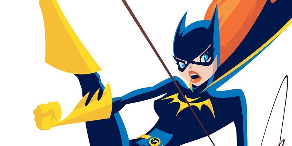 Batgirl from the cover of Gotham Girls #5