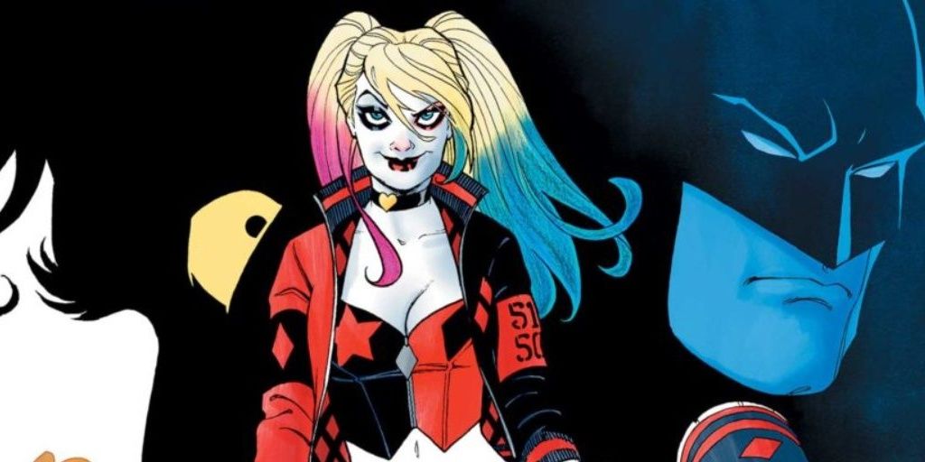 Harley Quinn, currently an ally of Batman and a former sidekick of the Joker