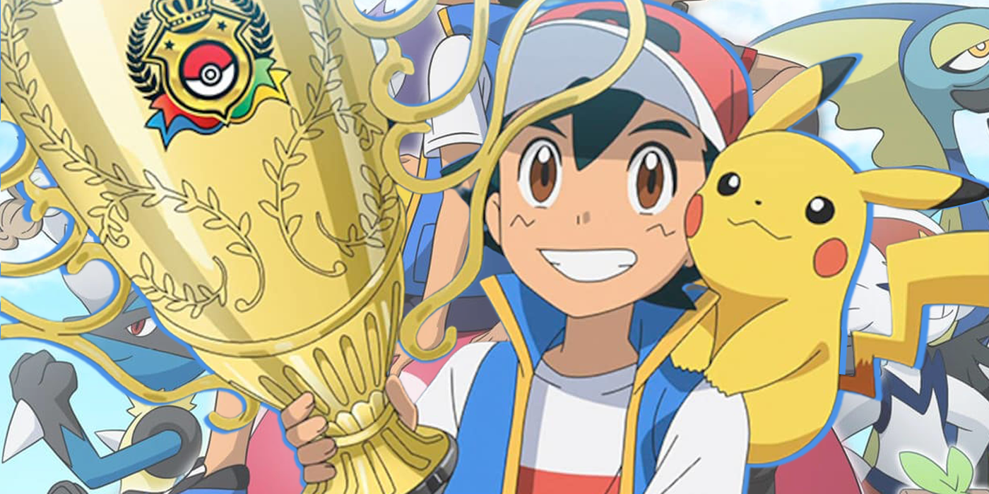 Pokemon's Ash Is Finally World Champion And It Didn't Even Take Him A Year