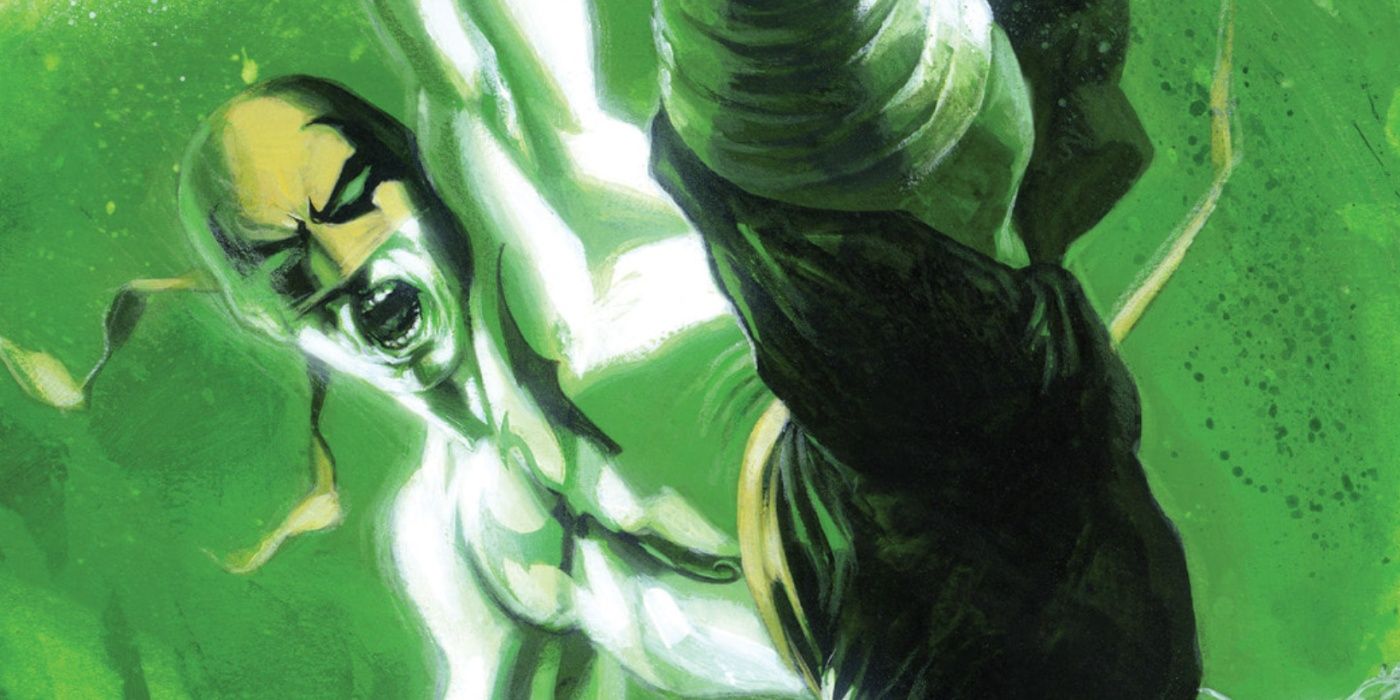 Marvel Comics Iron-Fist launches an attack