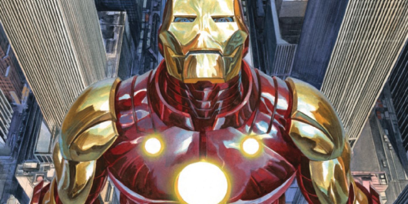 Iron Man in flight from Marvel Comics