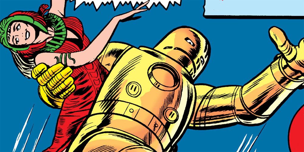 Iron Man rescues Cleopatra