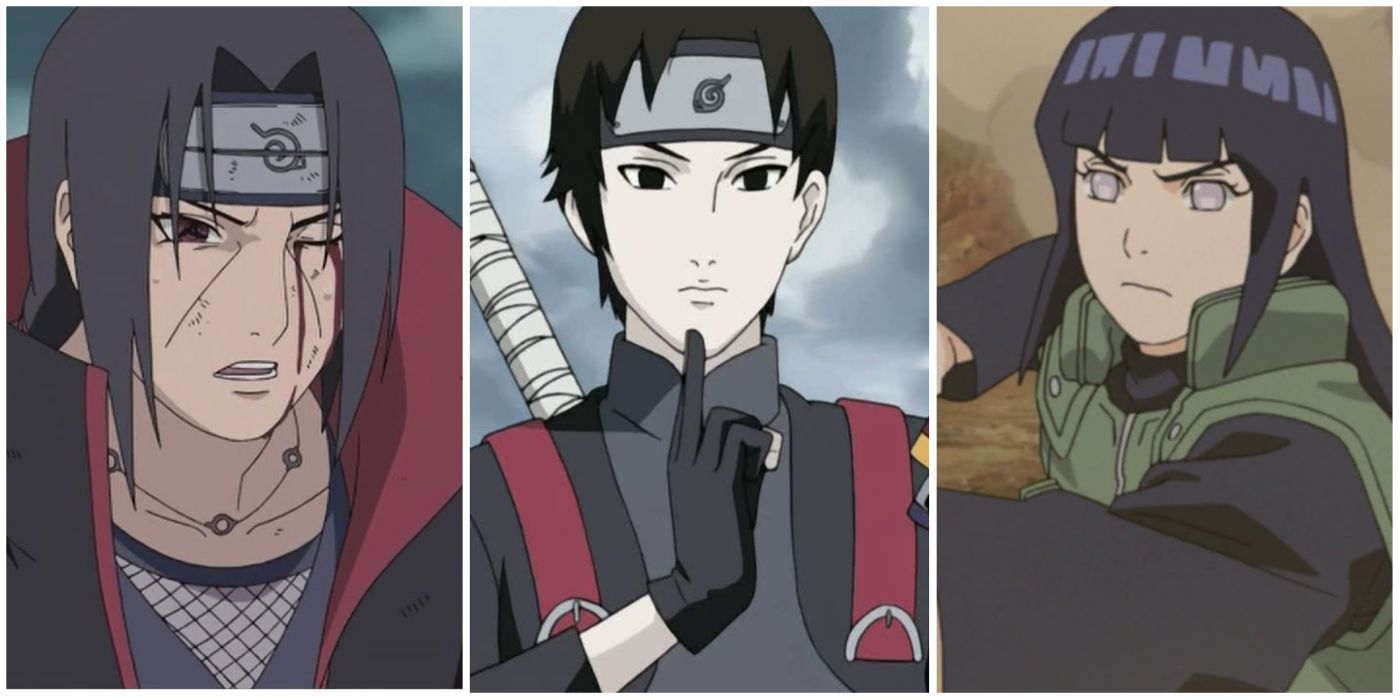 Itachi, Sai and Hinata from Naruto