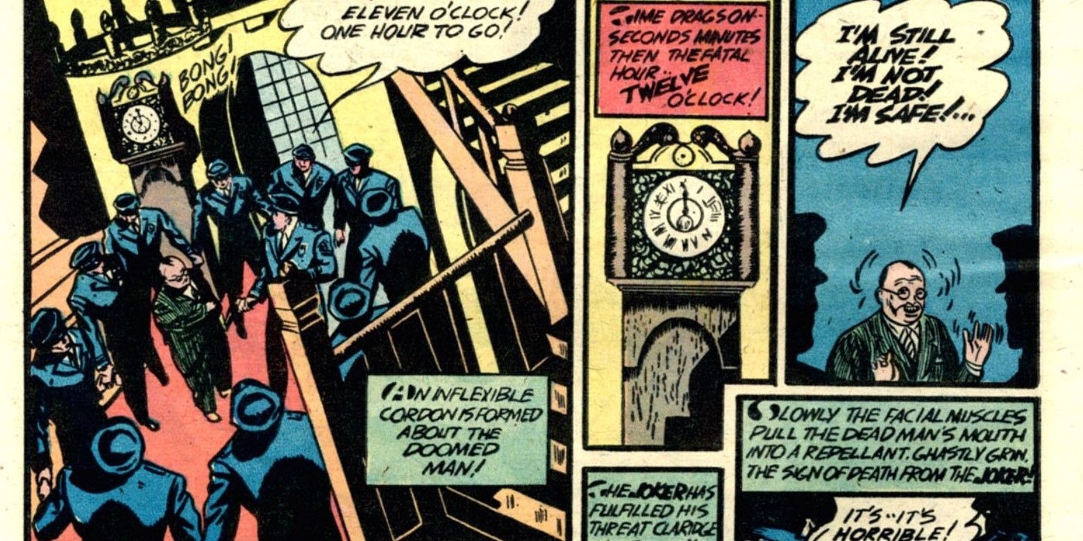 แผงจาก Batman #1 1940 Golden Age