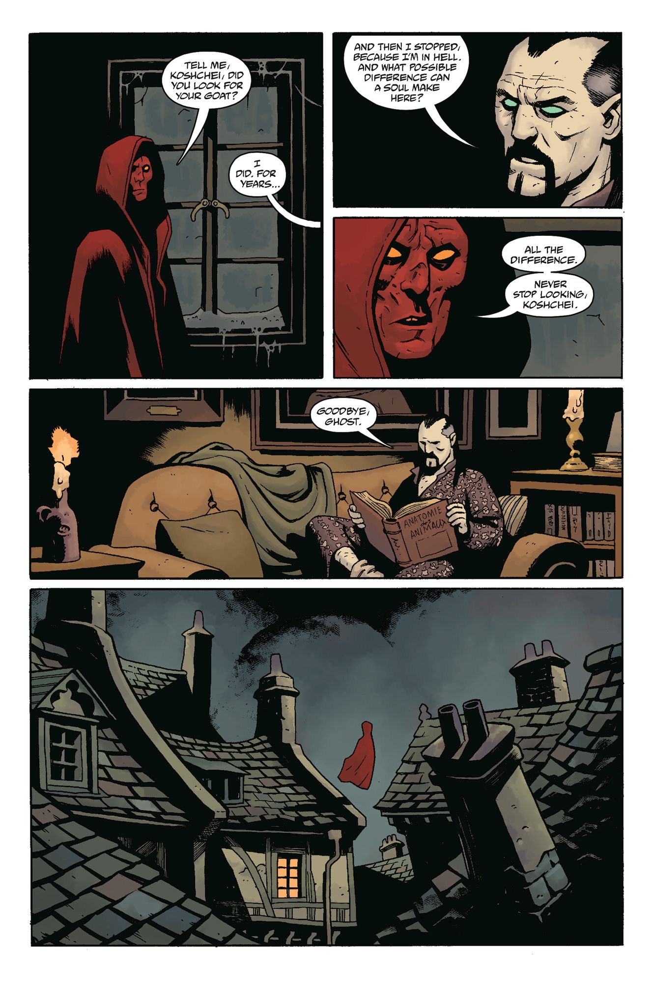 Ben Stenbeck Takes Mignola's Koshchei on a Tour of Hell