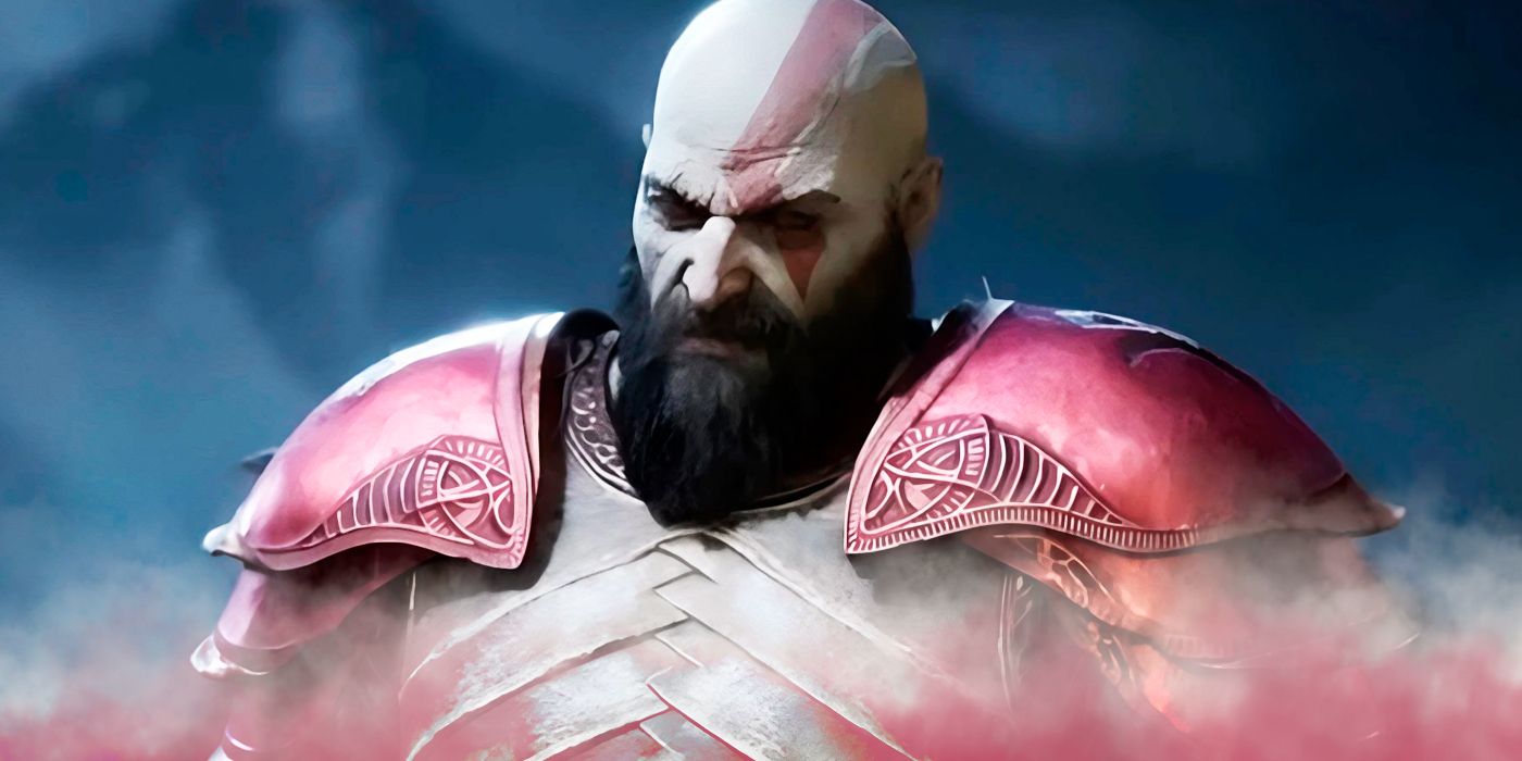 Kratos wearing Lunda's Armor in God of War Ragnarok