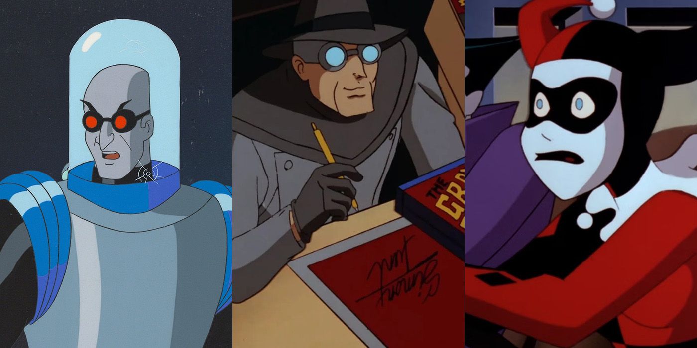 Mr Freeze Gray Ghost and Harley Quinn From Batman TAS
