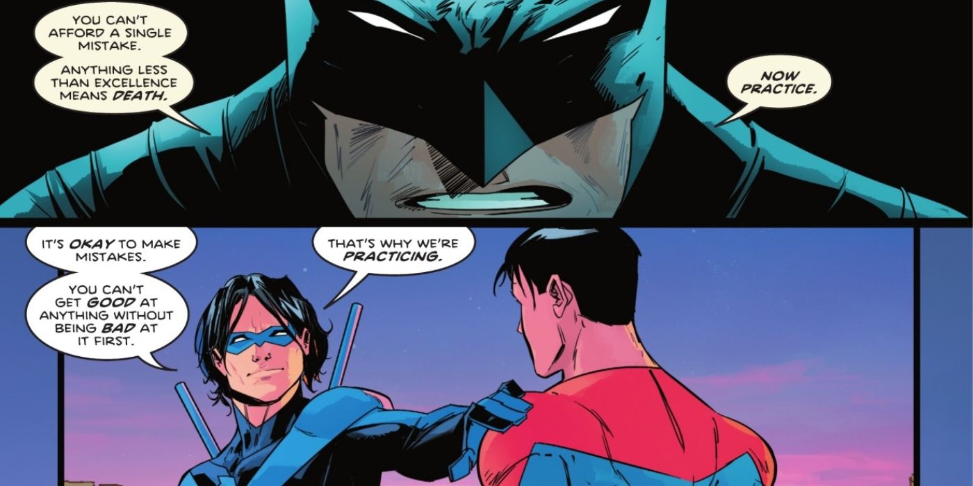 Nightwing Teaches Superman