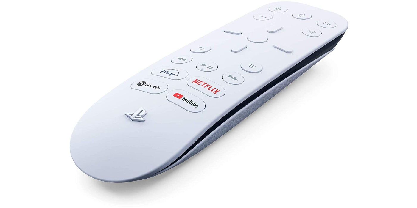 PlayStation Media Remote con botones para Disney+, Netflix, Spotify y YouTube