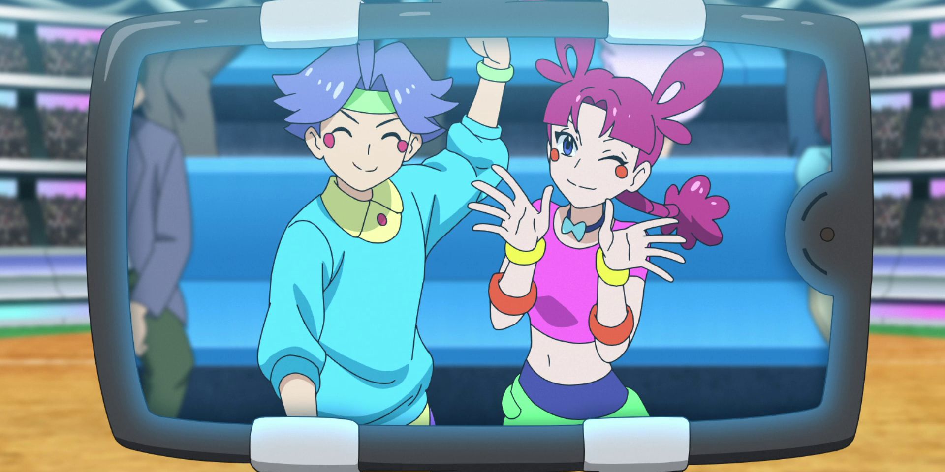 Jessie and James as World Masters streamers in Pokemon anime