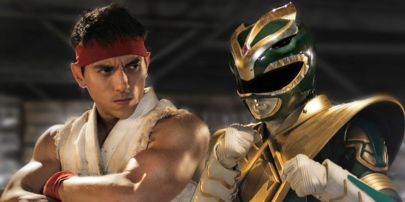 A Power Rangers Game Recreates Tommy Oliver's Fight Against Ryu