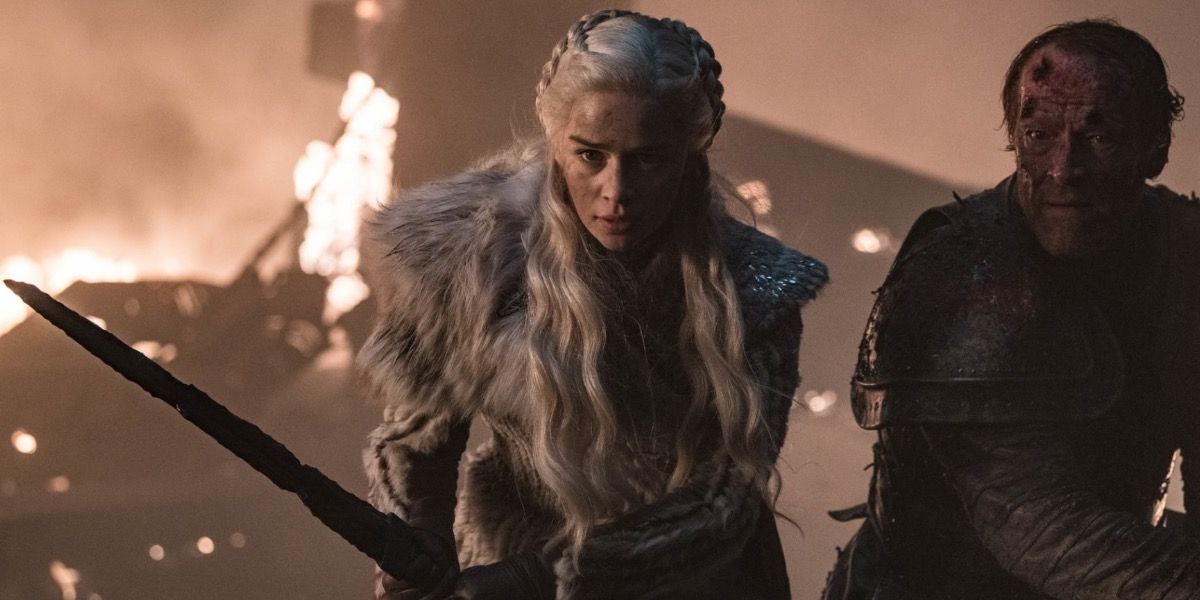 Daenerys and Jorah in Game of Thrones