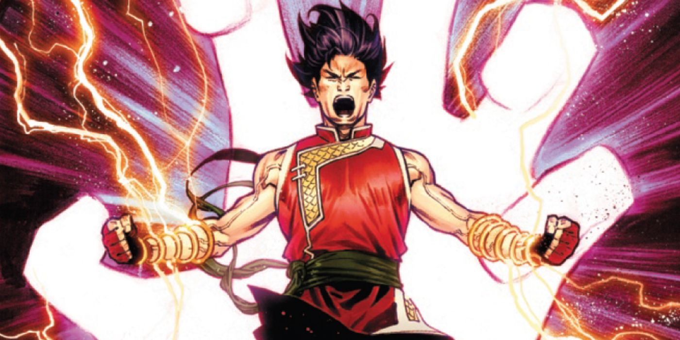 Shang-Chi uses the 10 Rings in the Comics