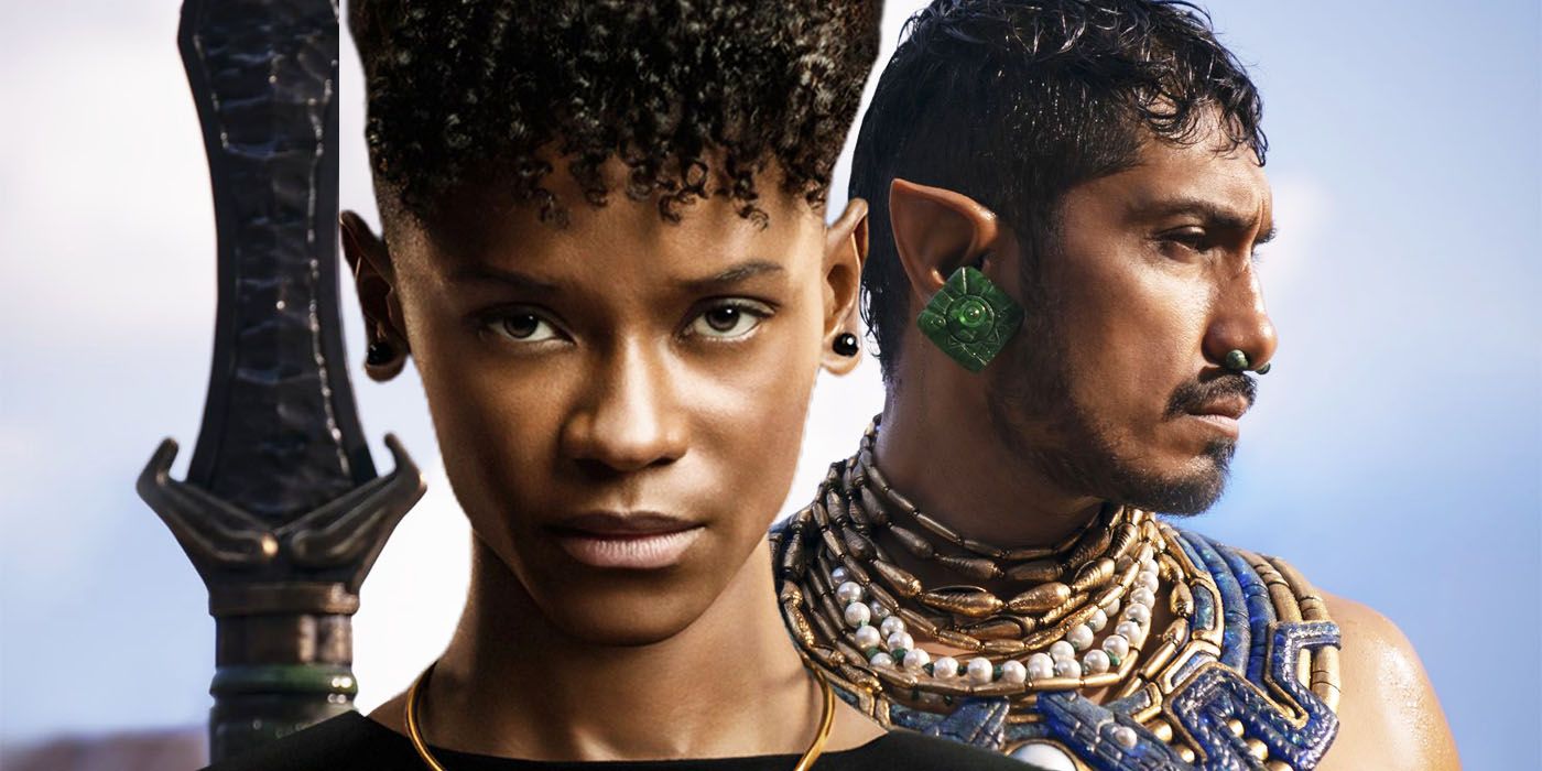 Black Panther: Wakanda Forever’s Shuri and Namor.