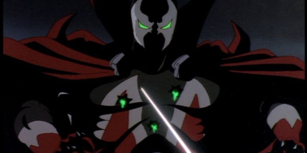 Spawn animated HBO Series Spawn getting shot