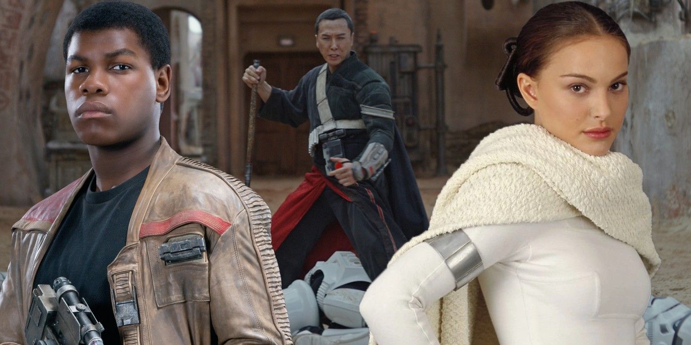 Star Wars actors John Boyega, Donnie Yen, and Natalie Portman
