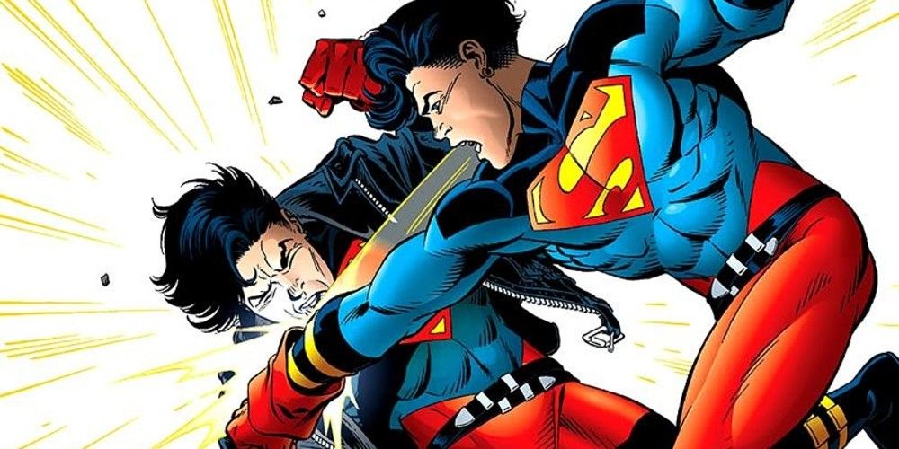 Superboy fights match