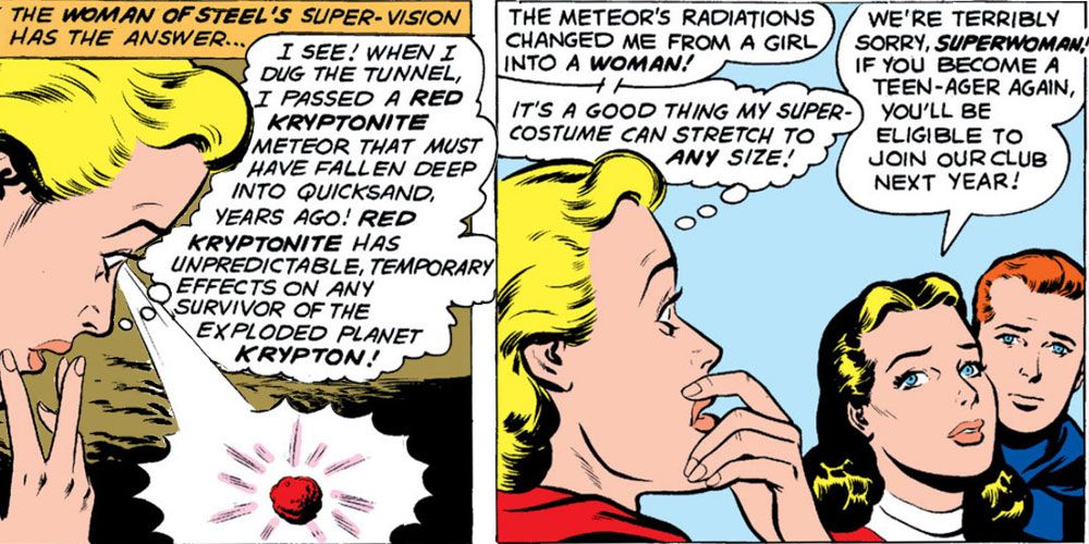 Supergirl digs too close to Red Kryptonite