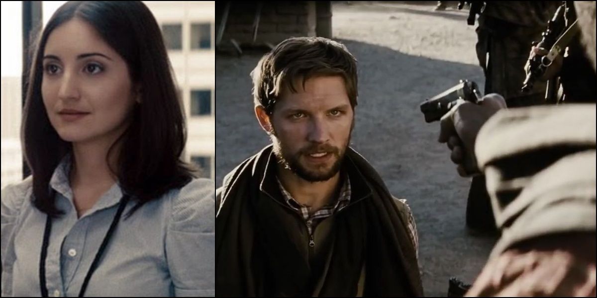 Split image of Jenny Olsen from Man Of Steel and Jimmy Olsen from Batman V Superman