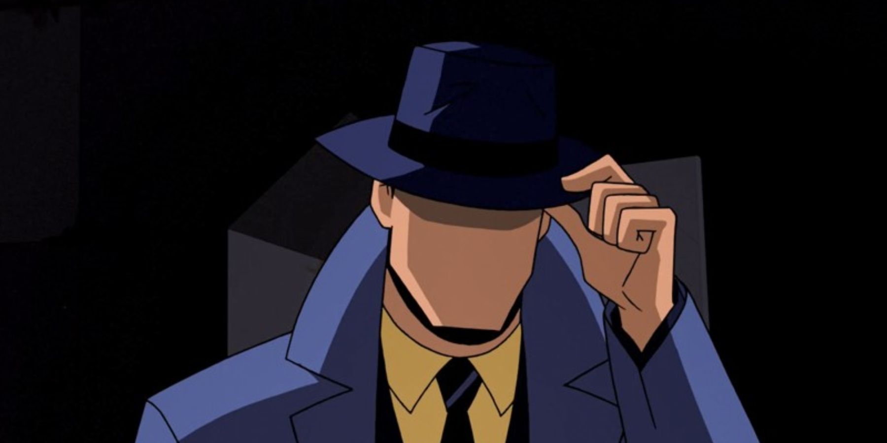 The Question tips his fedora on Batman: The Brave and the Bold