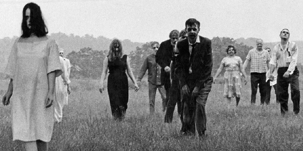 Zombies are approaching the house in Night of the Living Dead