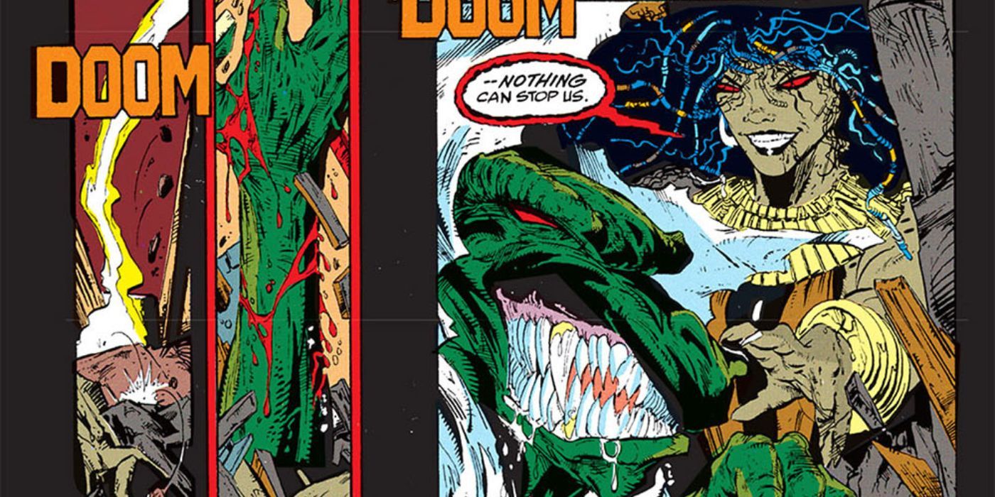 The Lizard and Calypso from Spider-Man "Torment"