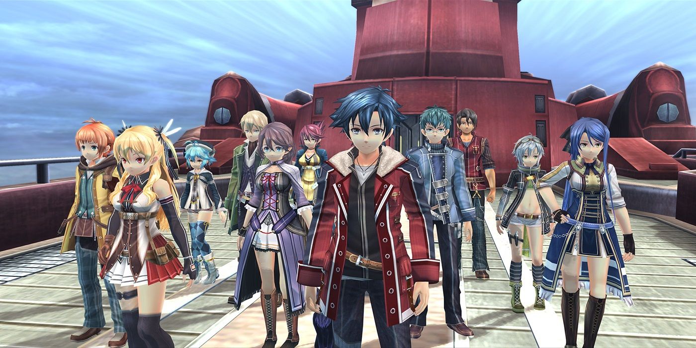 Trails of Cold Steel II Cast featuring all of Class VII