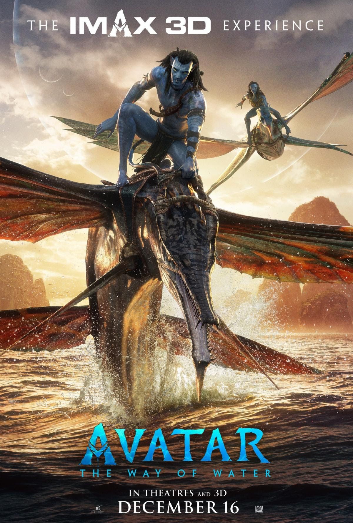 Pôster IMAX 3D de Avatar: O Caminho da Água