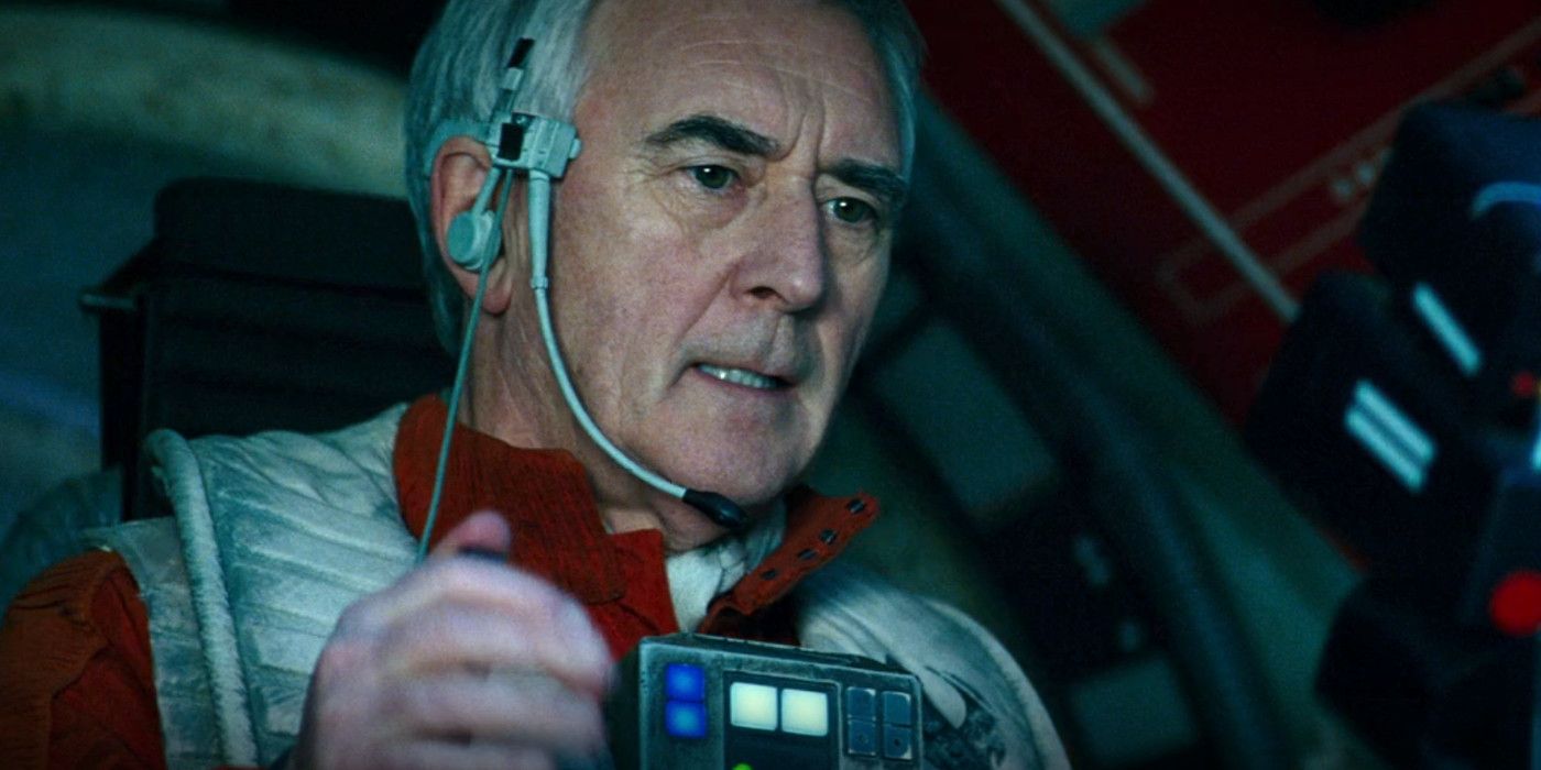Wedge Antilles in the Star Wars sequel trilogy